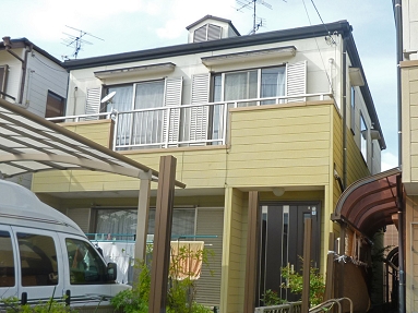 名古屋市緑区住宅塗り替え塗装施工例