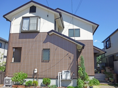 名古屋市緑区住宅塗り替え塗装施工例